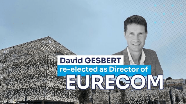David Gesbert reconduit à la tête d’EURECOM, une vision qui s’inscrit dans la durée